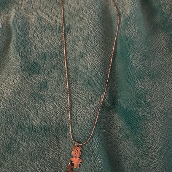 Silpada ‘Little Girl with Teddy Bear’ XOXO Sterling Silver 925 Necklace 15” - Picture 5 of 13